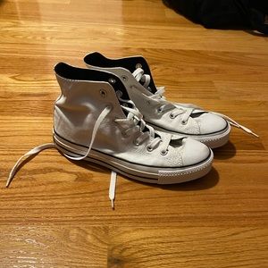 White high top converse